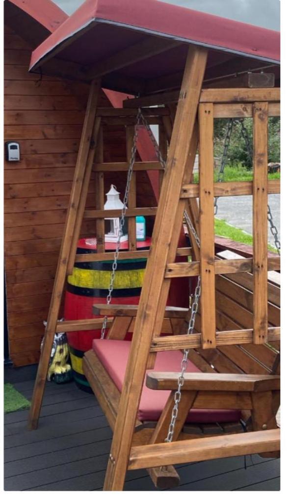 Heatherbrae Cosy Wooden Pod 洛哈尔什教区凯尔高地 外观 照片